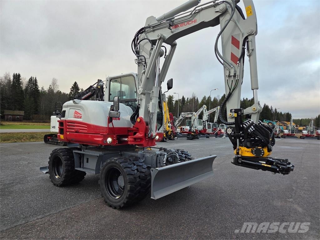 Takeuchi TB395w Excavadoras de ruedas