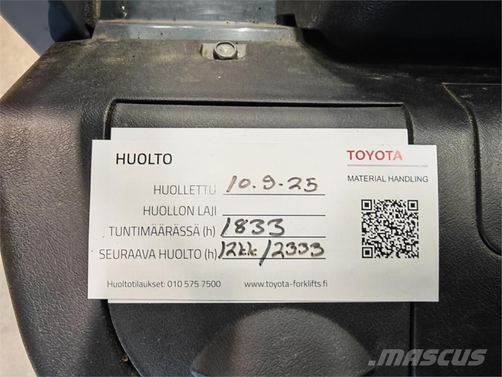 Toyota 02-8FGF30 LPG vozíky