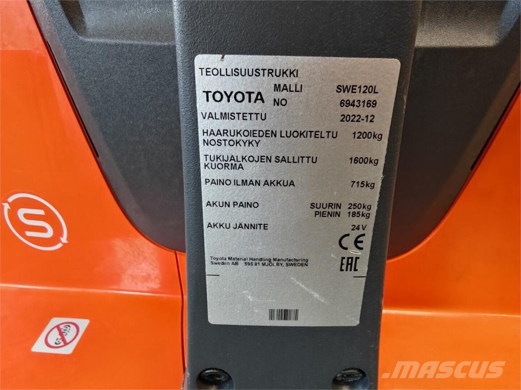 Toyota SWE120L Muut haarukkatrukit