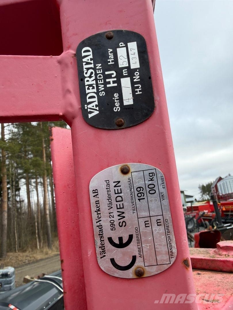 Väderstad 4,7 m Hydraulietulata nyt sopivasti hyvä äes Landbruk - Annet