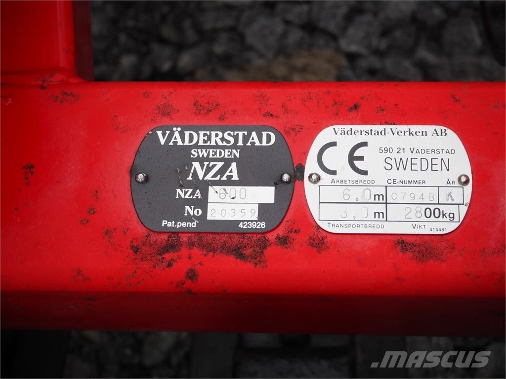 Väderstad NZ A 600, HUOM! KUNTO Farm machinery