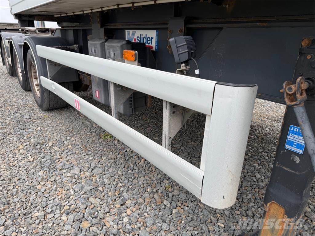 VAK V-Slider 4.4m Kokosivuauki Overige opleggers