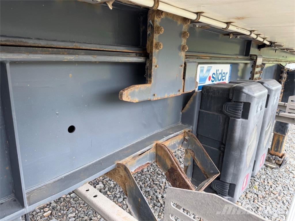 VAK V-Slider 4.4m Kokosivuauki Overige opleggers