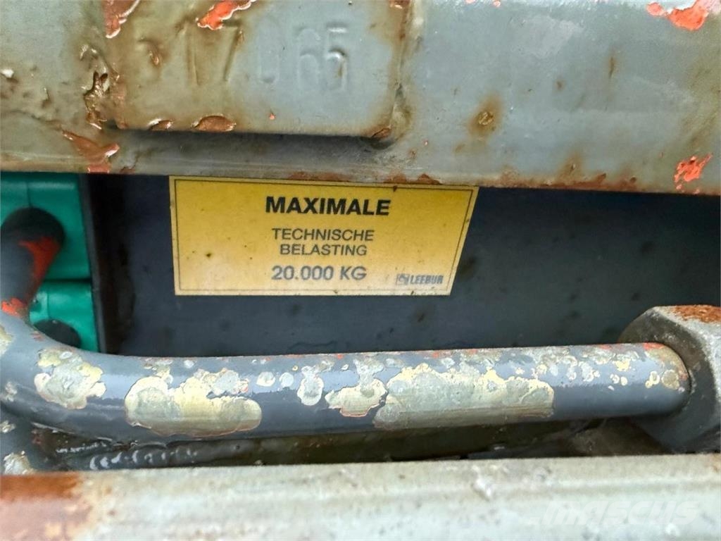 VDL 20 t 5.5 m koukkulaite Platformlar