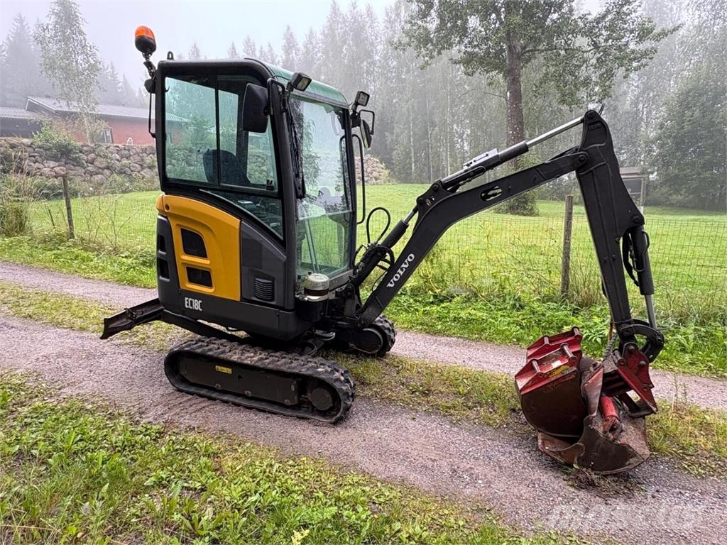 Volvo EC 18 C, 2012, Lahti, Finland - Used mini excavators