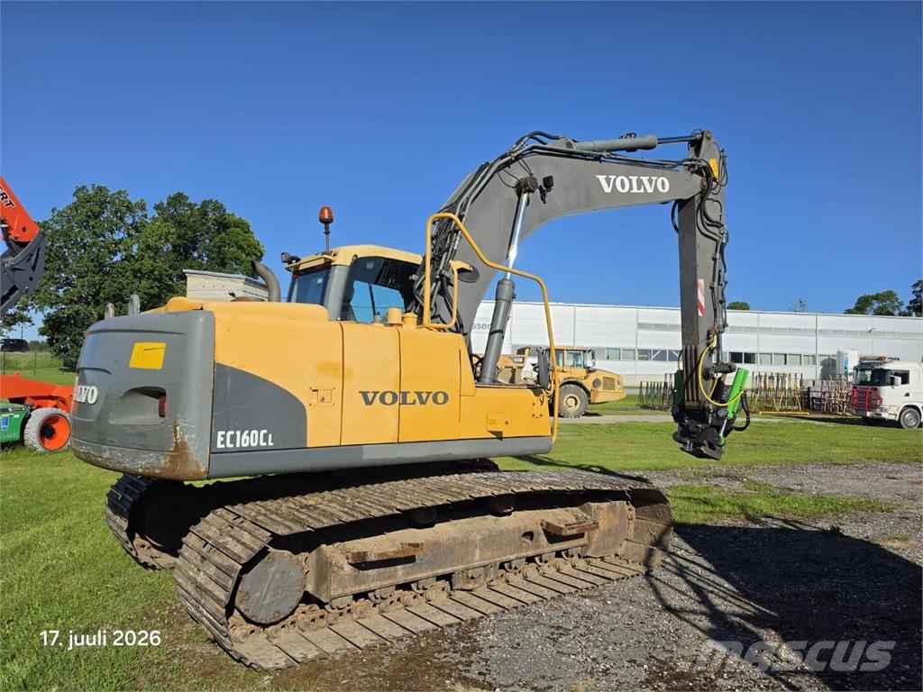 Volvo EC160 CL حفارات زحافة