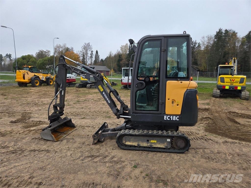 Volvo EC18c Mini ekskavatori < 7 t