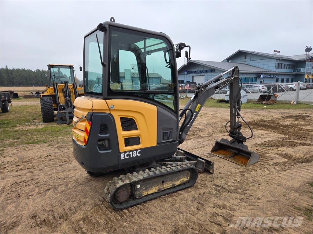 Volvo EC18c Mini ekskavatori < 7 t