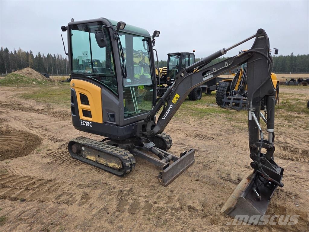 Volvo EC18c Mini ekskavatori < 7 t
