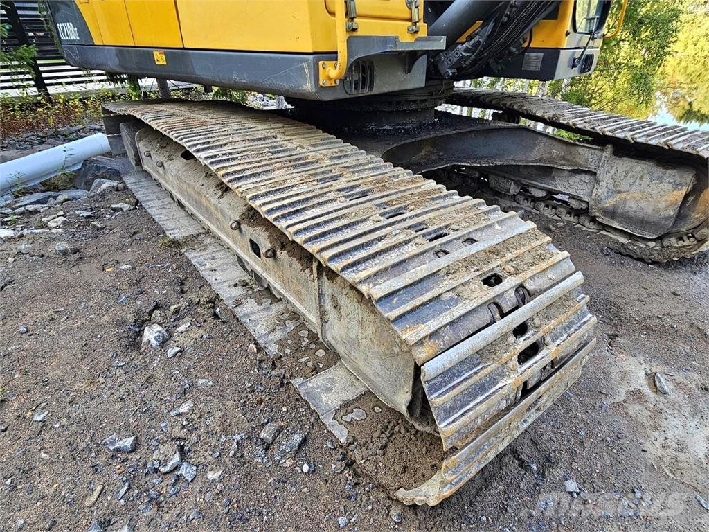 Volvo EC210BLC, Engcon, kauha, Eberspächer 履带挖掘机