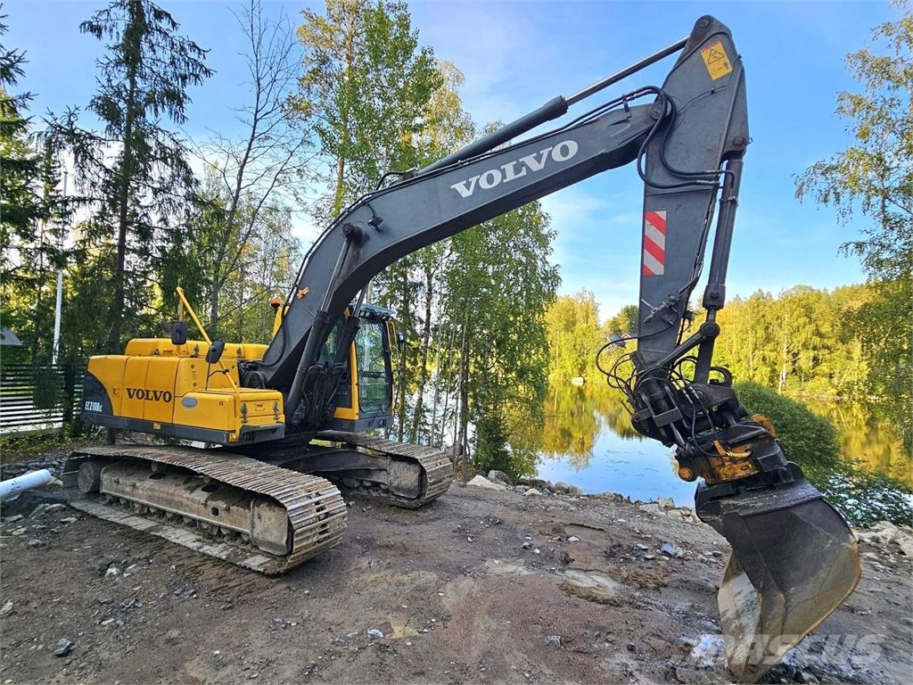 Volvo EC210BLC, Engcon, kauha, Eberspächer 履带挖掘机