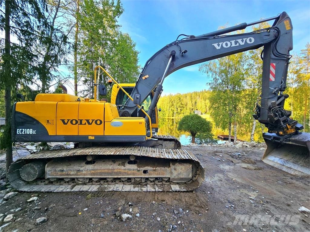 Volvo EC210BLC, Engcon, kauha, Eberspächer 履带挖掘机