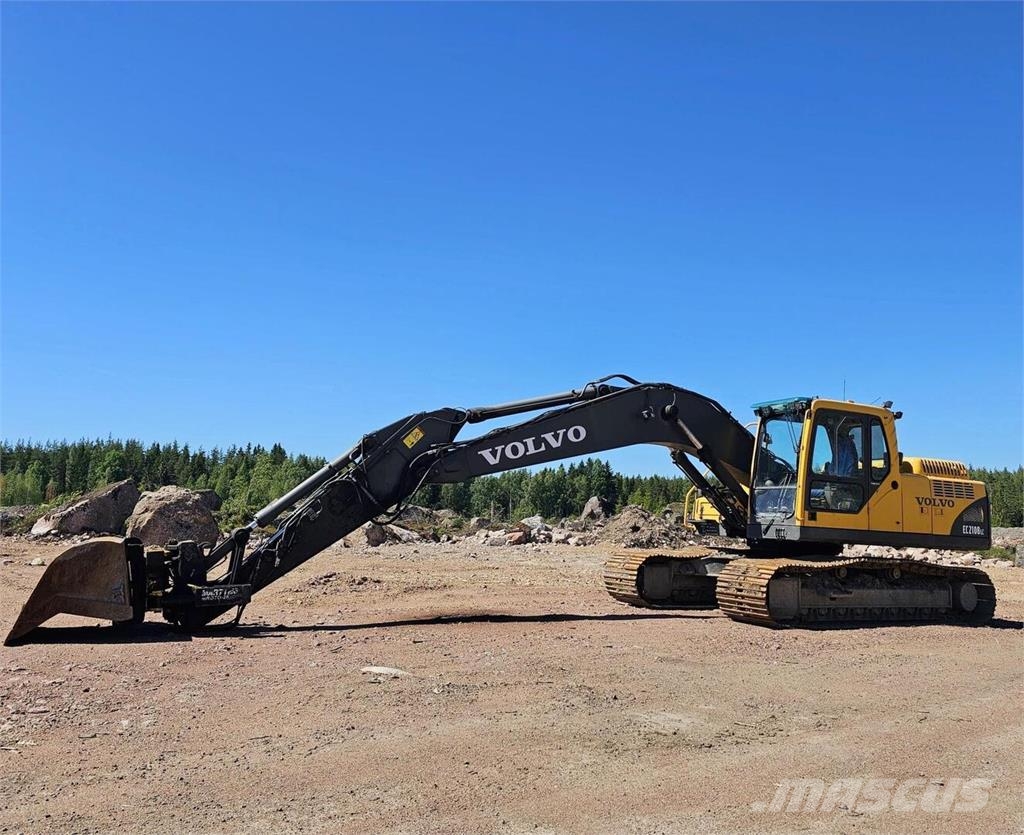 Volvo EC210BLC, Marttiini, Kauha, Rasvari 履带挖掘机
