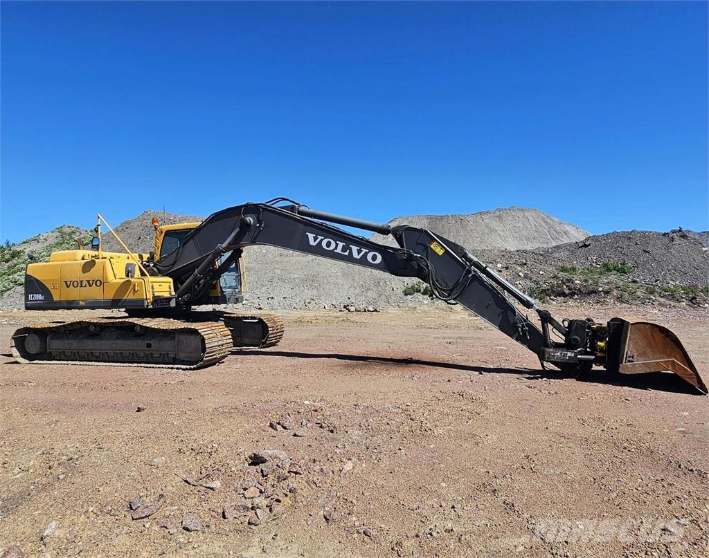 Volvo EC210BLC, Marttiini, Kauha, Rasvari 履带挖掘机
