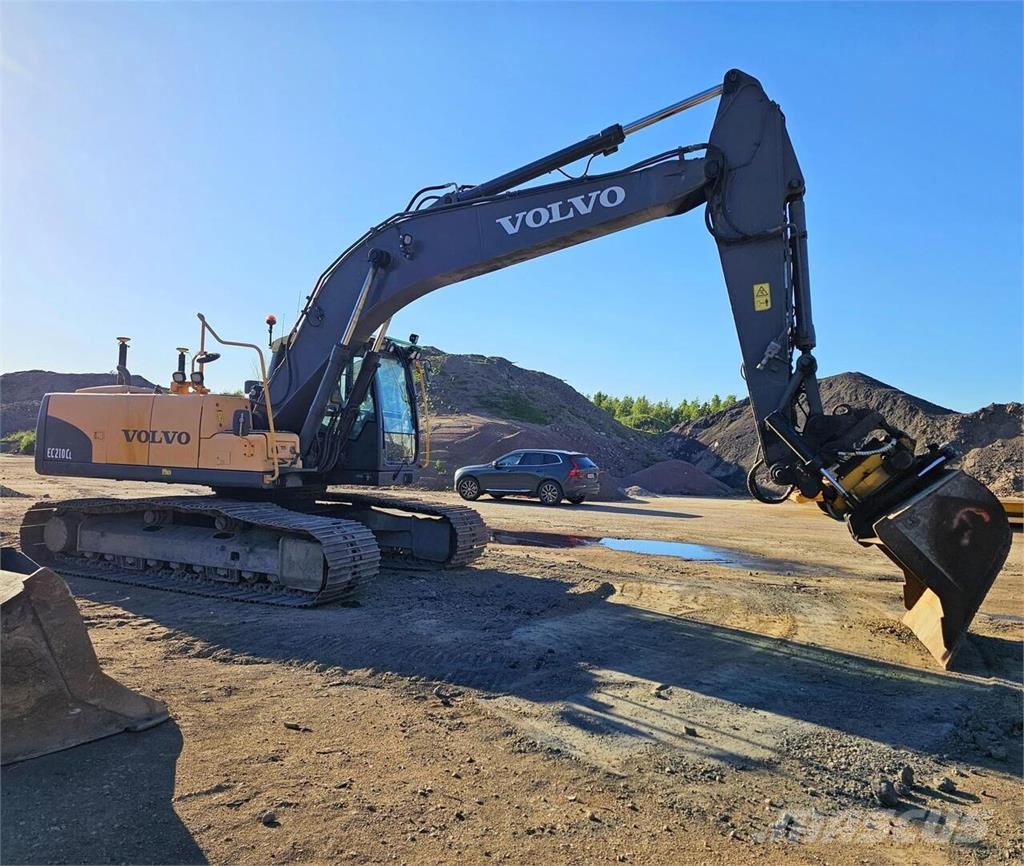 Volvo EC210CL, Engcon, Leica 3D, kauha 履带挖掘机