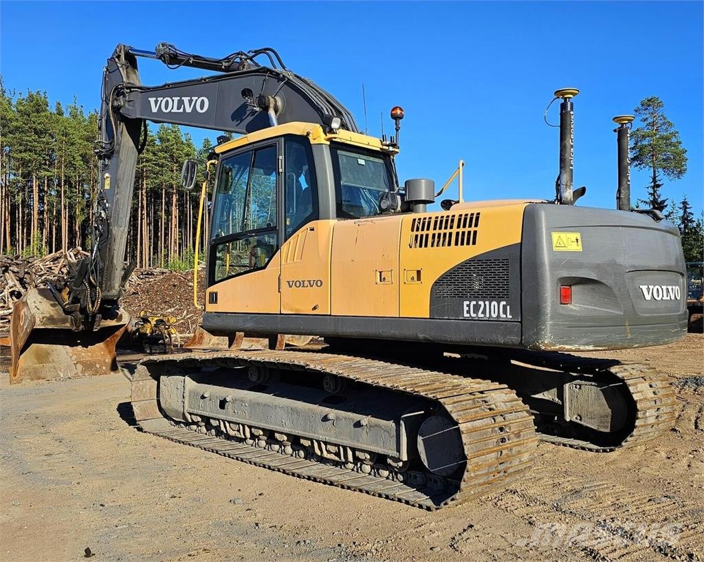 Volvo EC210CL, Engcon, Leica 3D, kauha 履带挖掘机