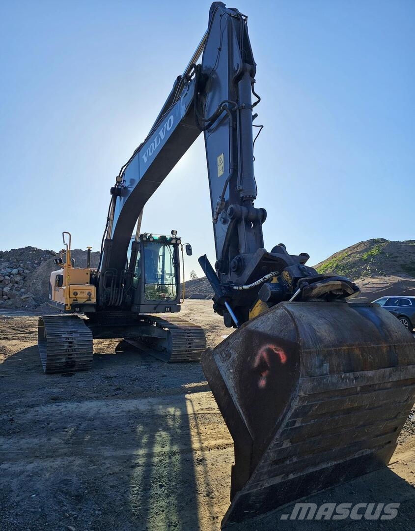 Volvo EC210CL, Engcon, Leica 3D, kauha 履带挖掘机