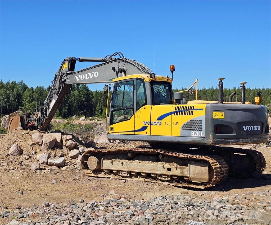 Volvo EC210CL, Leica 3D, Indexator, Kauha, Rasvari 履带挖掘机