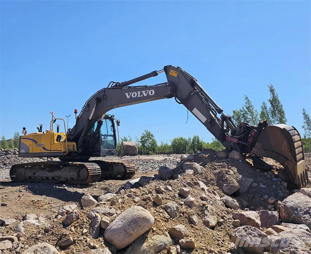 Volvo EC210CL, Leica 3D, Indexator, Kauha, Rasvari 履带挖掘机