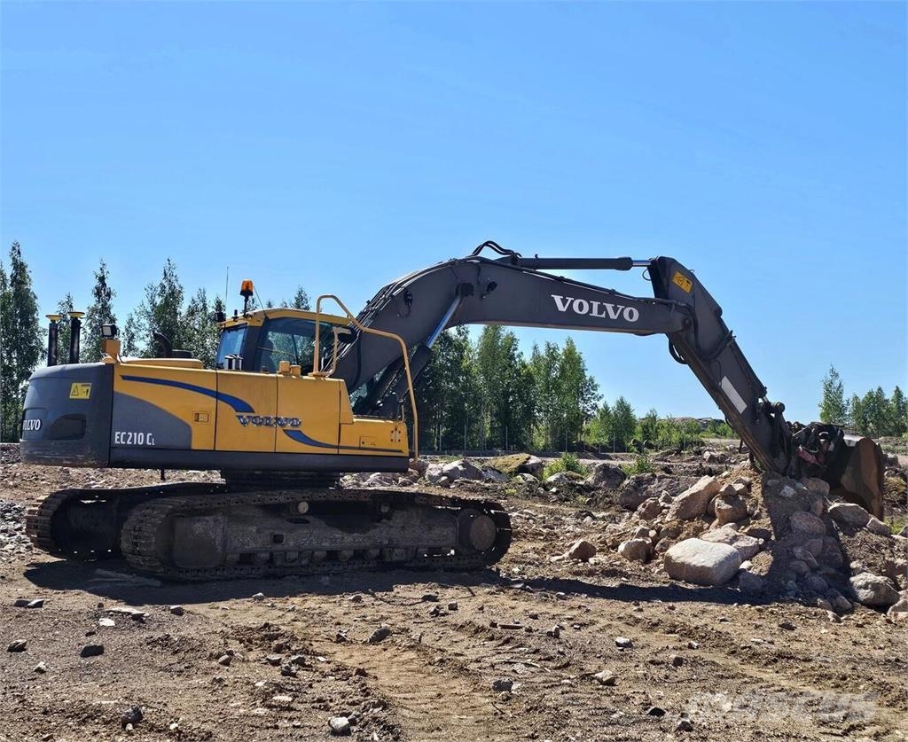 Volvo EC210CL, Leica 3D, Indexator, Kauha, Rasvari 履带挖掘机
