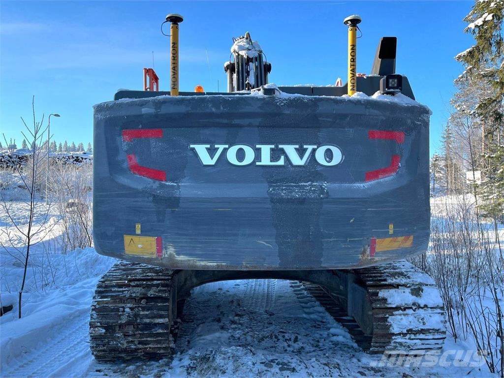 Volvo EC250EL, Novatron 3D, Engcon, Eberspächer Paletli ekskavatörler