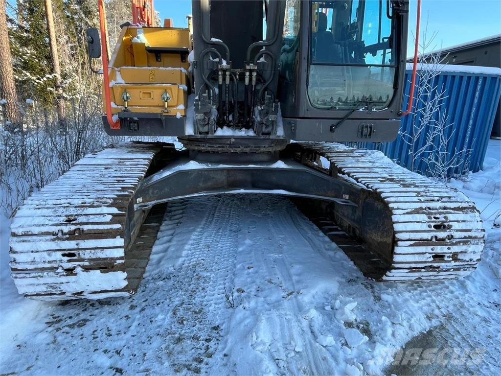 Volvo EC250EL, Novatron 3D, Engcon, Eberspächer Paletli ekskavatörler