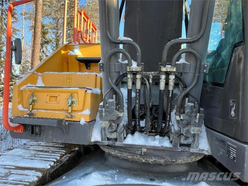 Volvo EC250EL, Novatron 3D, Engcon, Eberspächer Paletli ekskavatörler