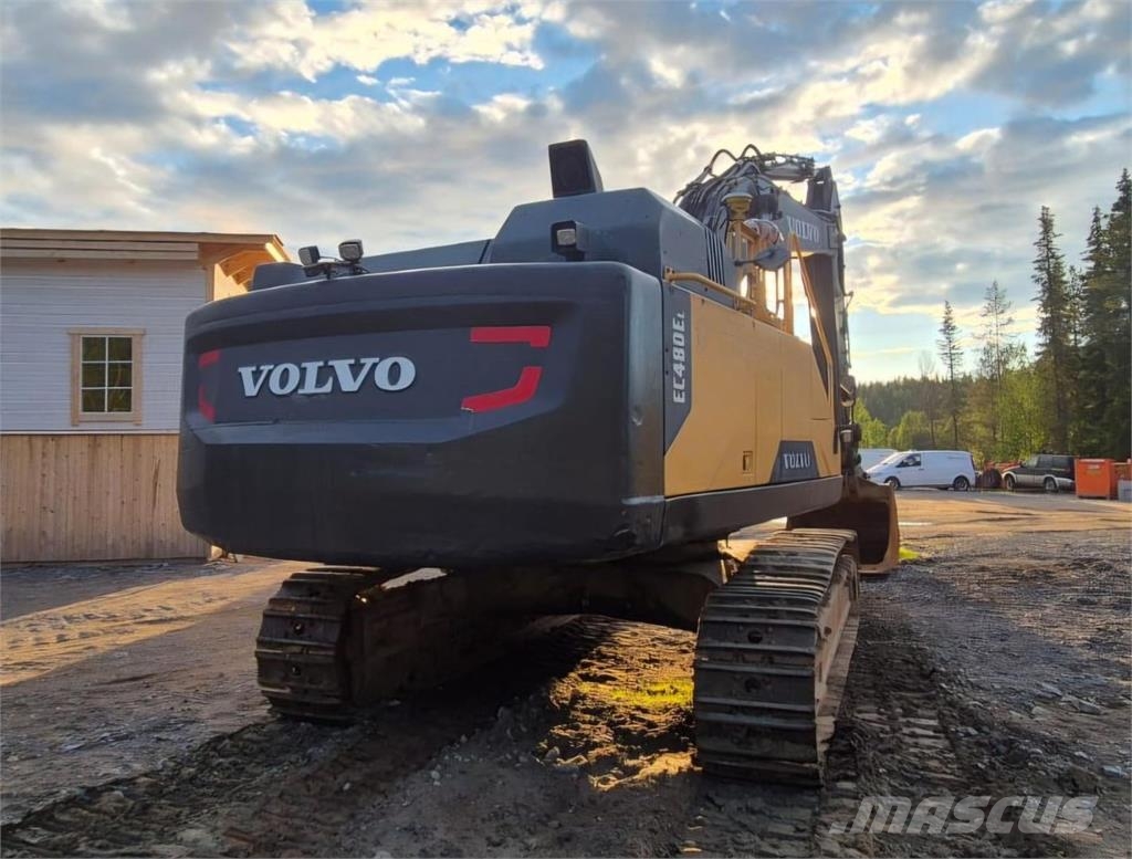 Volvo EC480EL, Webasto, Rasvari, Trimble 3D Гусеничні екскаватори