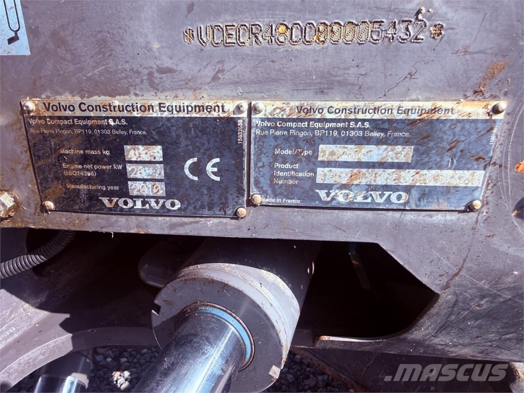 Volvo ECR 48 c Minikaivukoneet < 7t