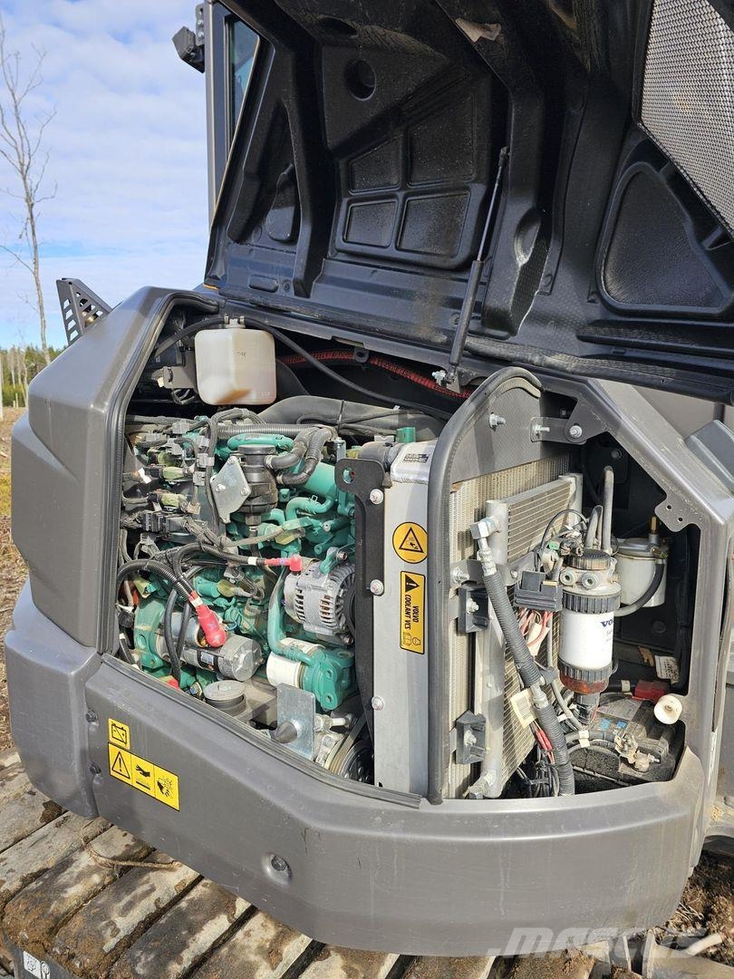 Volvo ECR 58 F, Rototilt, 4 kauhaa, Webasto Minigraafmachines < 7t