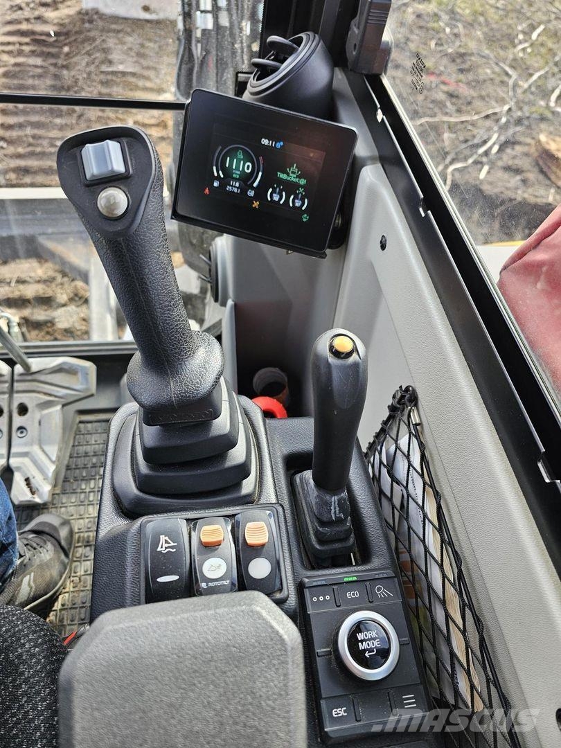 Volvo ECR 58 F, Rototilt, 4 kauhaa, Webasto Minigraafmachines < 7t