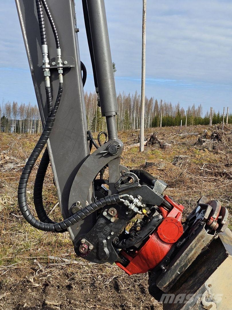 Volvo ECR 58 F, Rototilt, 4 kauhaa, Webasto Minigraafmachines < 7t