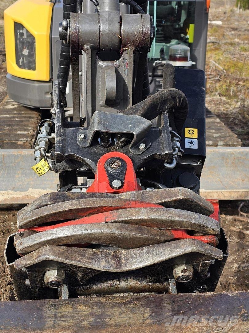 Volvo ECR 58 F, Rototilt, 4 kauhaa, Webasto Minigraafmachines < 7t
