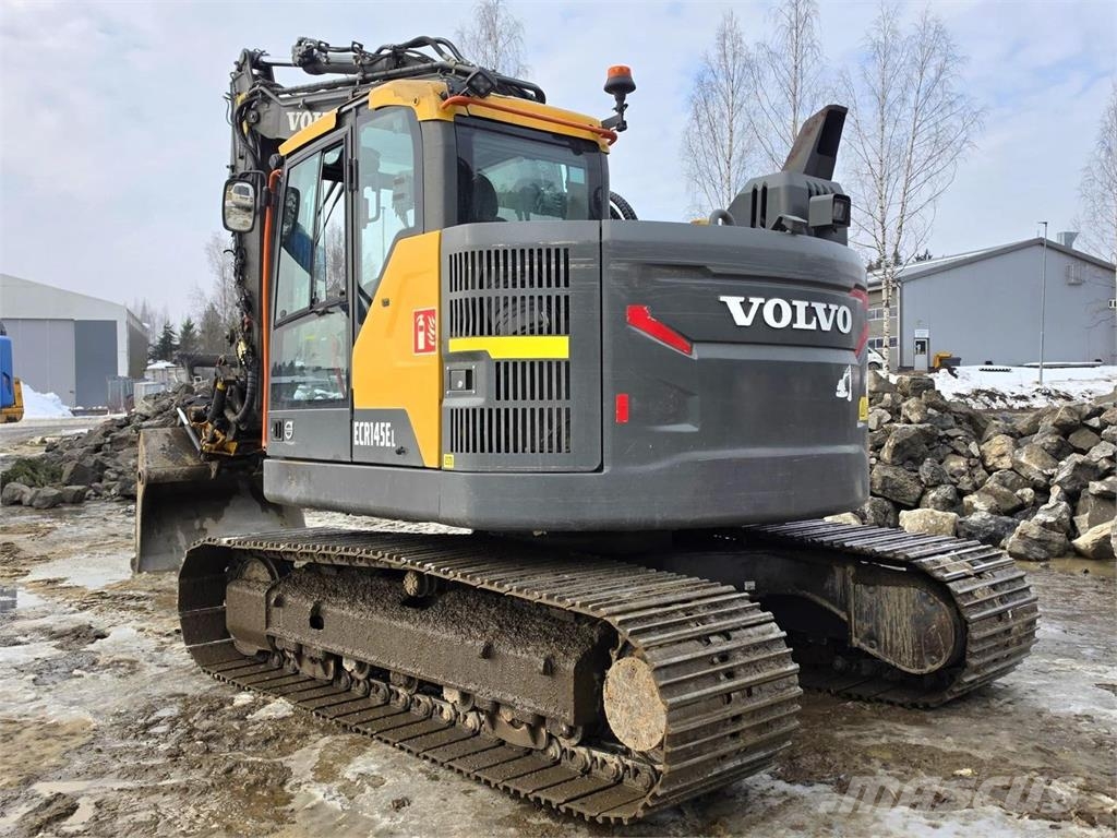 Volvo ECR145EL, Engcon, Eberspächer, Kauha Gravemaskiner på larvebånd