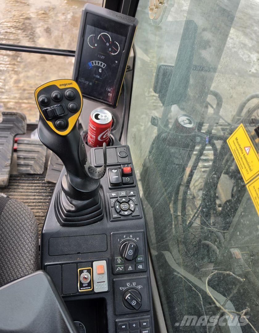 Volvo ECR145EL, Engcon, Eberspächer, Kauha Gravemaskiner på larvebånd