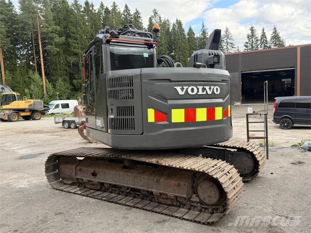 Volvo ECR145EL, Engcon, kauha, Rasvari, Eberspächer حفارات زحافة
