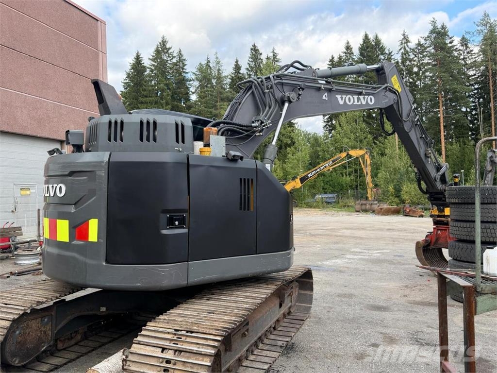 Volvo ECR145EL, Engcon, kauha, Rasvari, Eberspächer حفارات زحافة