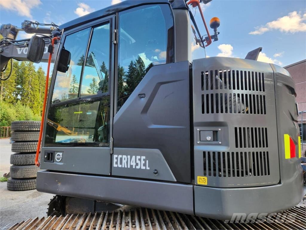 Volvo ECR145EL, Engcon, kauha, Rasvari, Eberspächer حفارات زحافة