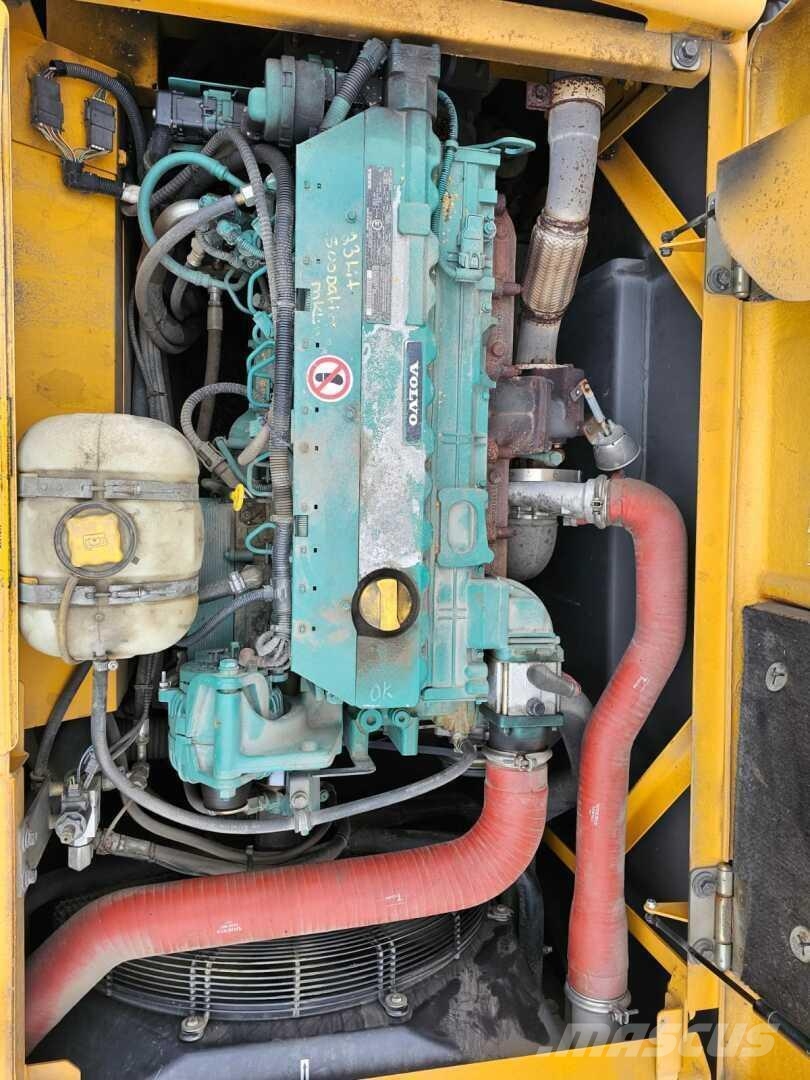 Volvo EW 180 C, Engcon, Eberspächer, rasvari Εκσκαφείς με τροχούς - λάστιχα