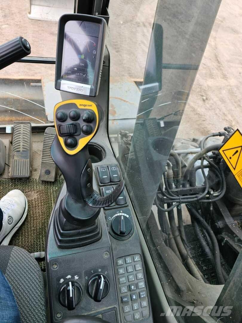 Volvo EW 180 C, Engcon, Eberspächer, rasvari Εκσκαφείς με τροχούς - λάστιχα