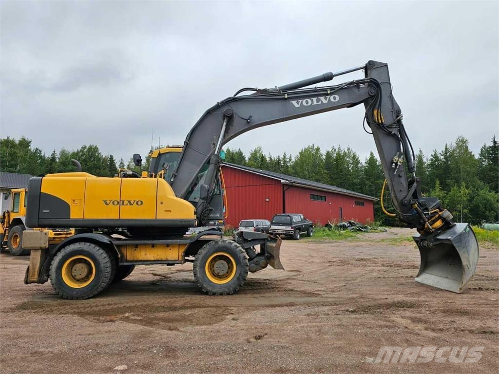 Volvo EW 180 C, Engcon, Eberspächer, rasvari Εκσκαφείς με τροχούς - λάστιχα