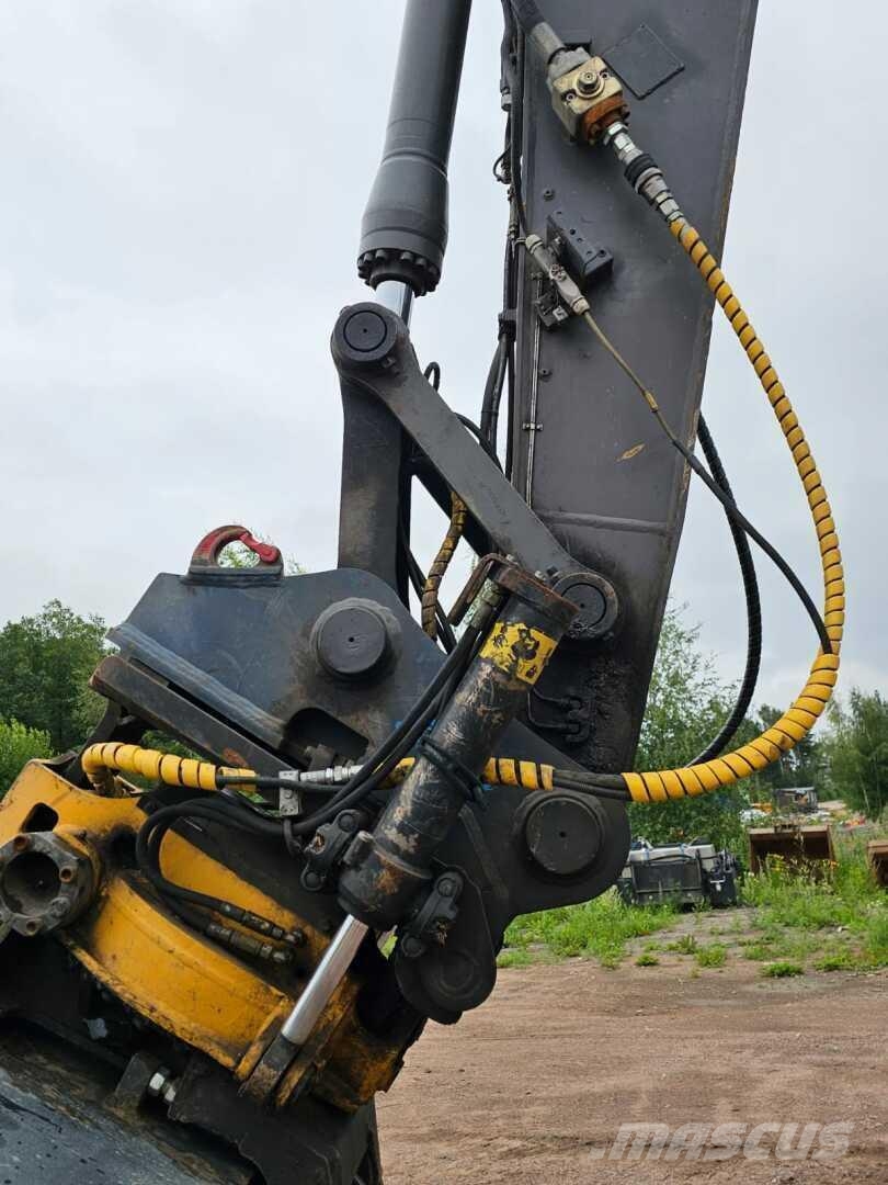 Volvo EW 180 C, Engcon, Eberspächer, rasvari Εκσκαφείς με τροχούς - λάστιχα