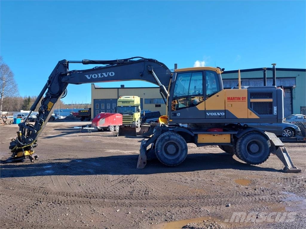 Volvo EW 180 E Εκσκαφείς με τροχούς - λάστιχα