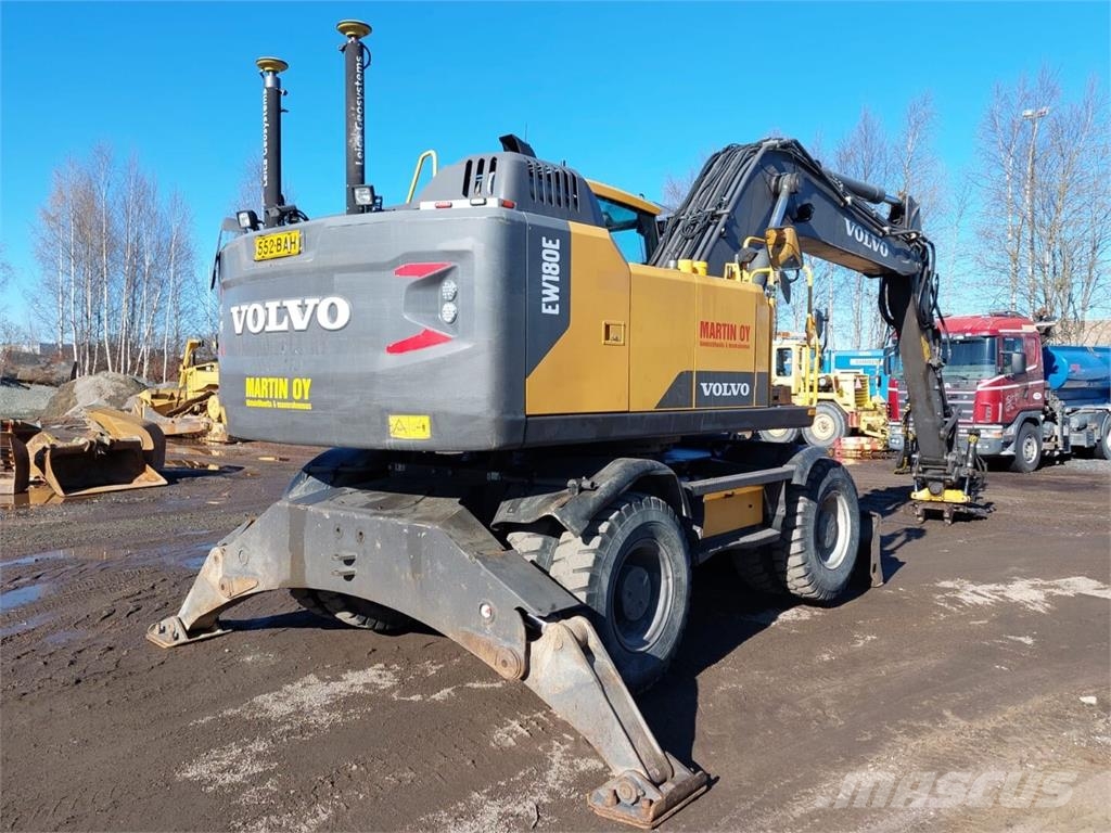 Volvo EW 180 E Εκσκαφείς με τροχούς - λάστιχα