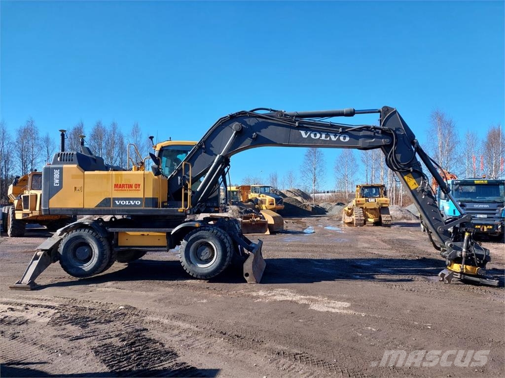 Volvo EW 180 E Εκσκαφείς με τροχούς - λάστιχα