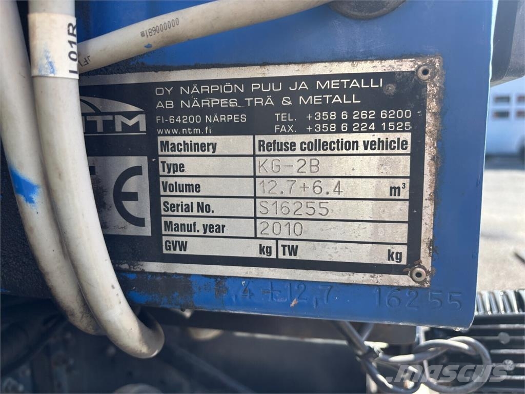 Volvo FE 320hp, NTM 2 Lokero, Isift, Euro 6 Camion altro