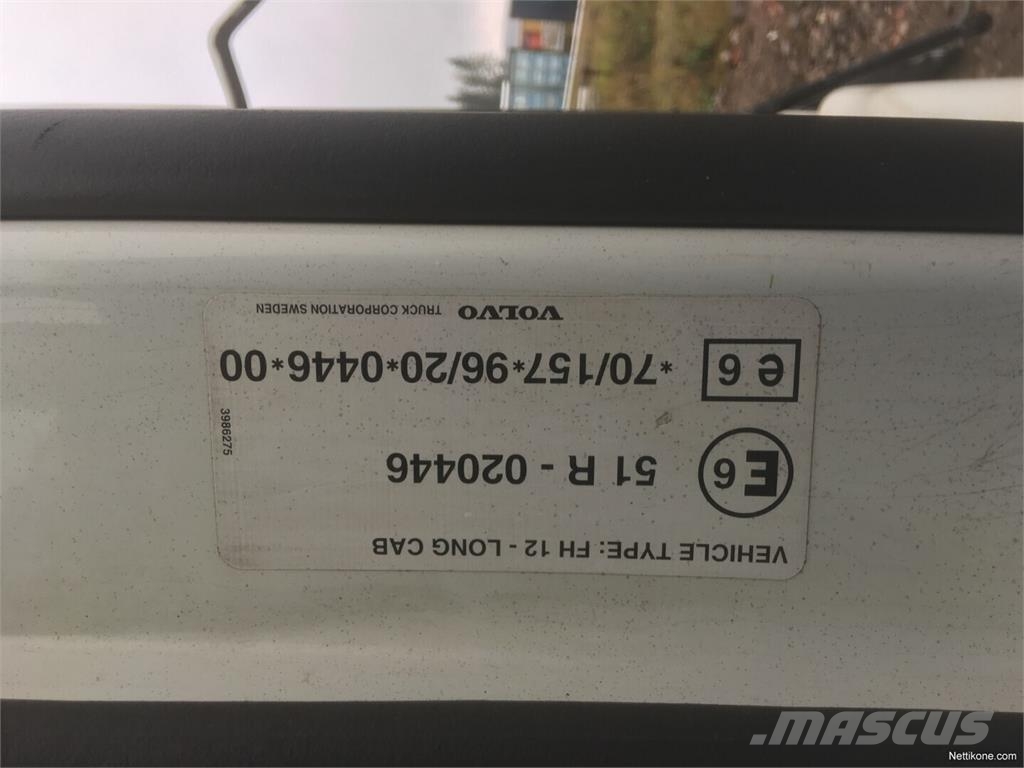 Volvo FH 12-16 PURKUOSIA Otros camiones