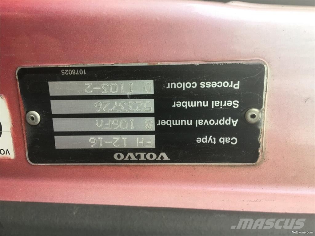Volvo FH 12-16 PURKUOSIA Otros camiones