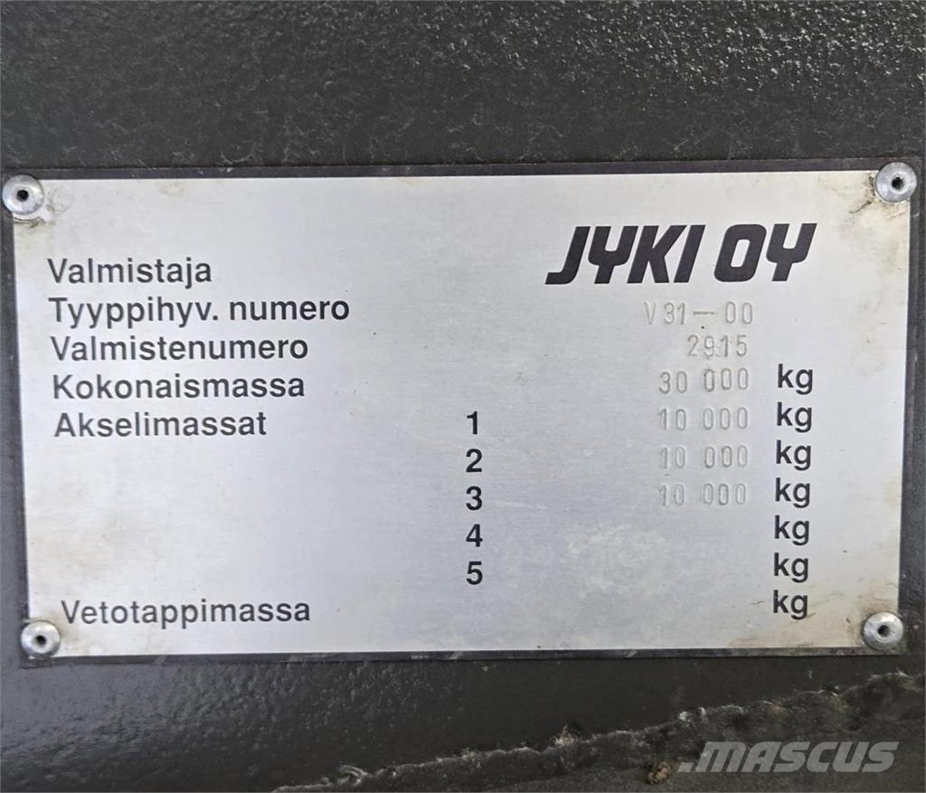 Volvo FH 520 8x4, Jyki TPV شاحنات قلابة