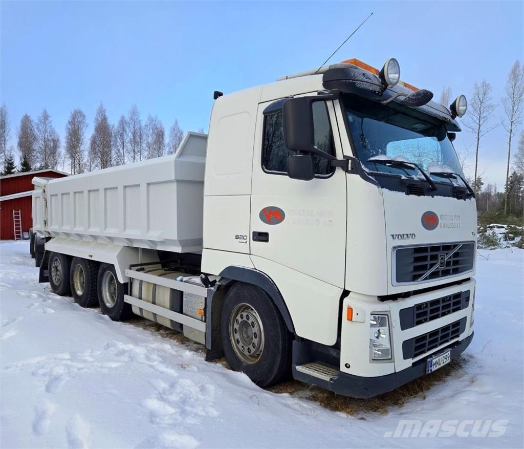 Volvo FH 520 8x4, Jyki TPV شاحنات قلابة